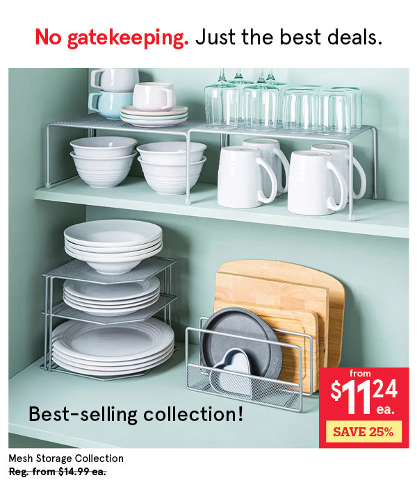 MESH STORAGE COLLECTION