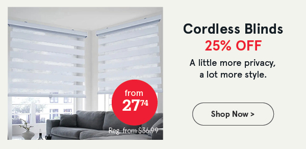 ITY Olivia Stone Cordless Blinds