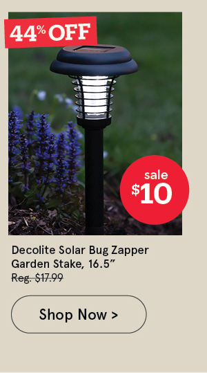 Decolite Solar Bug Zapper Garden Stake