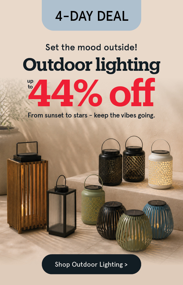 Outdoor Lighting up to 44% off