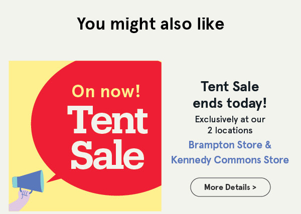 Tent Sale