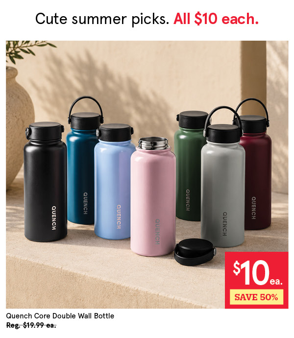 QUENCH CORE WATER BOTTLES 