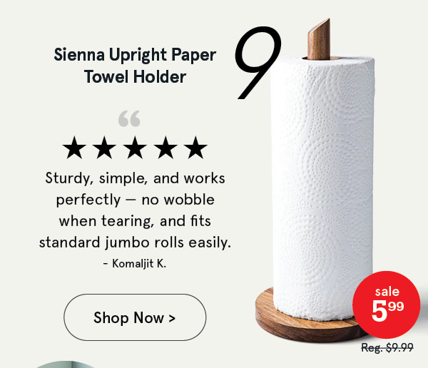 Sienna Upright Paper Towel Holder