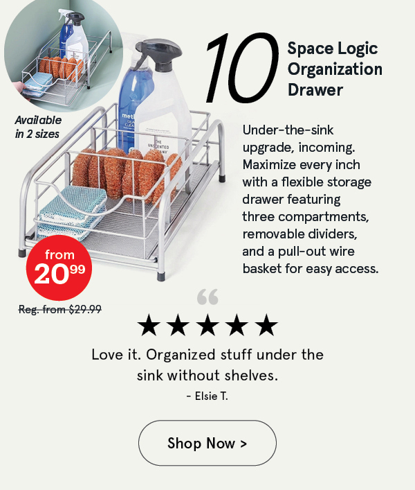 Space Logic Organization Drawer