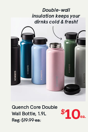 Quench Core Water Bottles