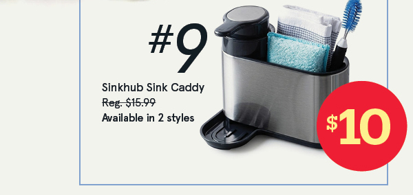 Sinkhub Sink Caddy with Soap Pump 