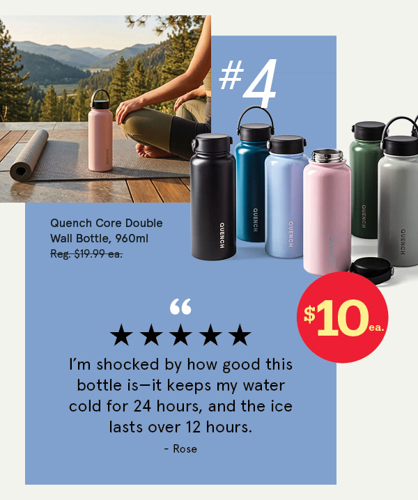 Quench Core Water Bottles