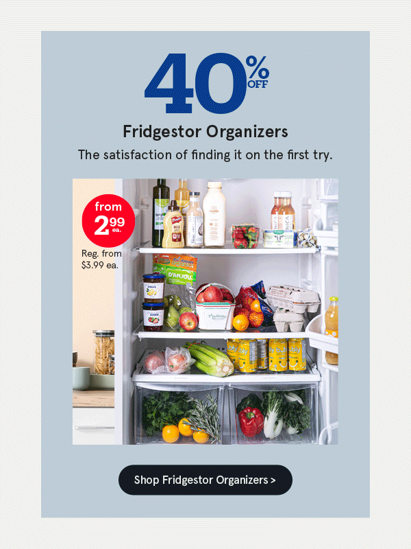 Fridgestor 40% Off