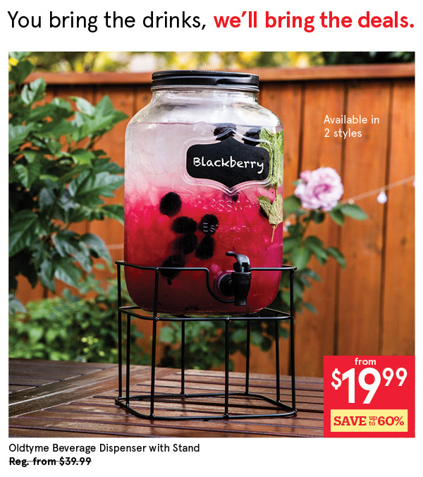 KSP OLDTYME "CHALKBOARD" 8 L CLEAR/BLACK
