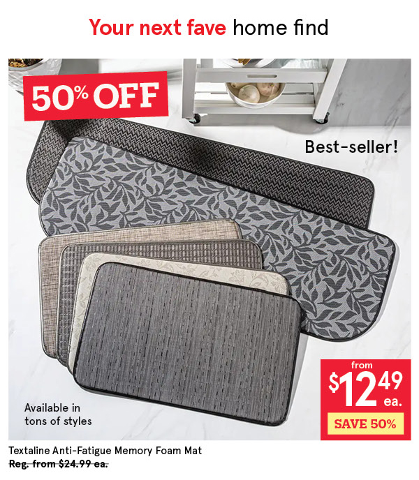 TEXTALINE ANTI-FATIGUE MATS