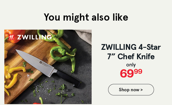 Zwilling 4-Star 7" Chef Knife