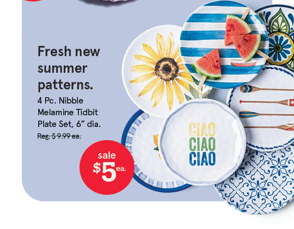 Nibble Tidbit Plates