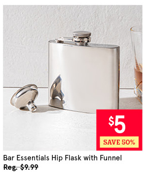 KSP BAR ESSENTIALS HIP FLASK