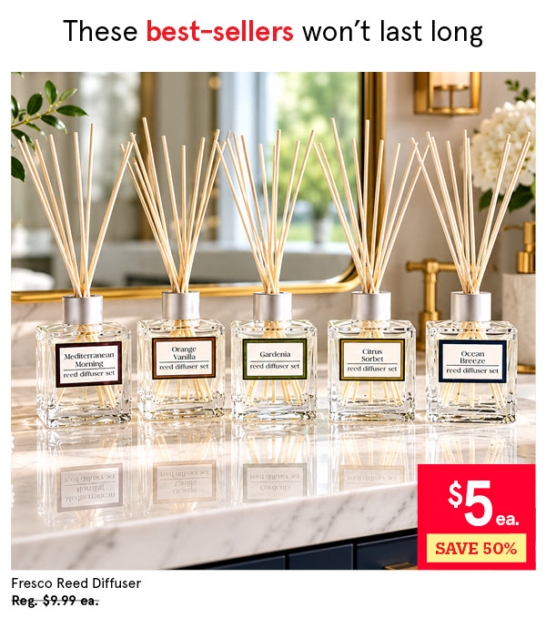 KSP FRESCO REED DIFFUSER "CITRUS SORBET" 125 ML