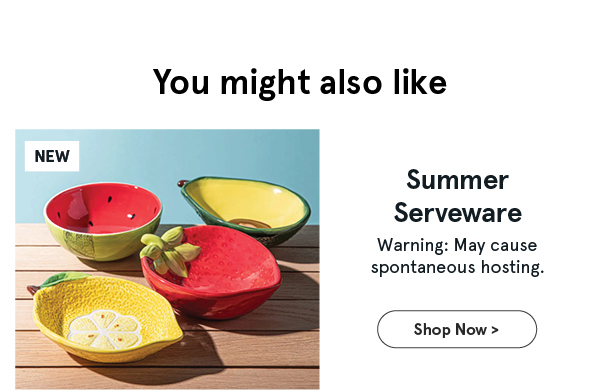 Summer Serveware