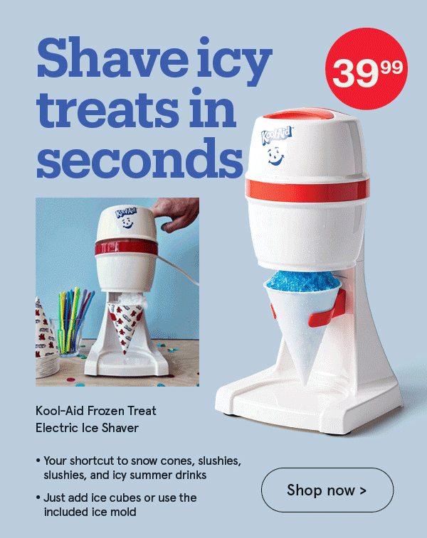 Kool-Aid Frozen Treat Electric Ice Shaver