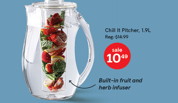 Chill It Pitcher 3pc. 1.9L