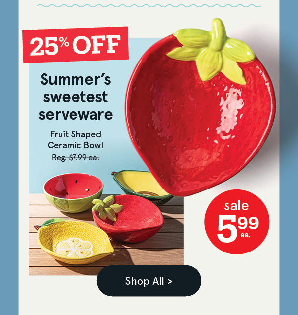 Fruit Shaped Bowls