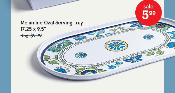 Madrid Melamine Serving Tray