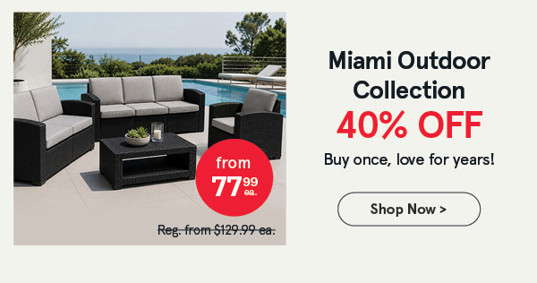 Miami Outdoor Seating Collection