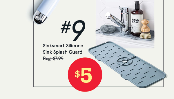 Sinksmart Silicone Sink Splash Guard