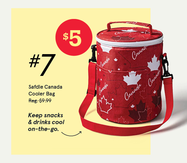 Safdie Canada 'Maple Leaf' Cooler Bag