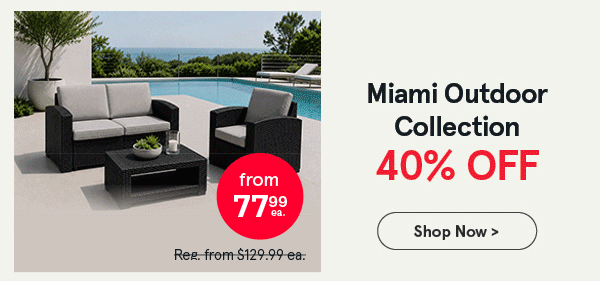Miami Outdoor Seating Collection