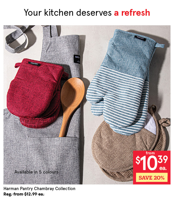 HARMAN PANTRY CHAMBRAY COLLECTION