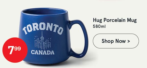 Hug 'Toronto' Porcelain Mug