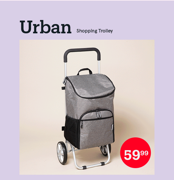 KSP Urban Aluminum Shopping Trolley