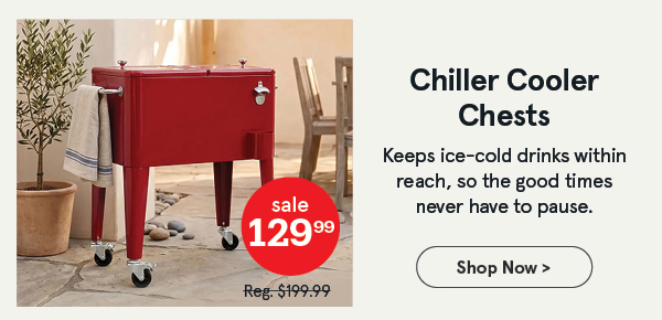 Chiller Cooler Chest On Wheels