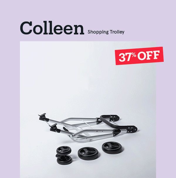 Colleen 'Solid' Shopping Trolley