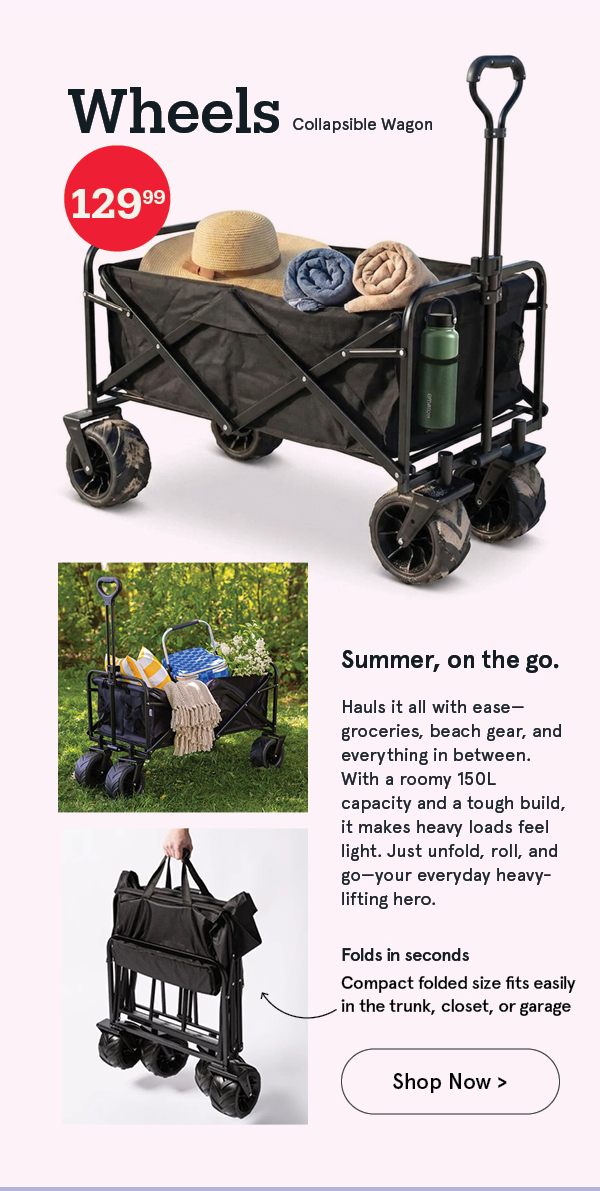 Wheels 'Solid' Collapsible Wagon