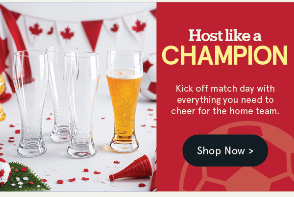 Host like a champion