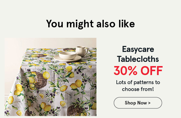 Easycare Tablecloths