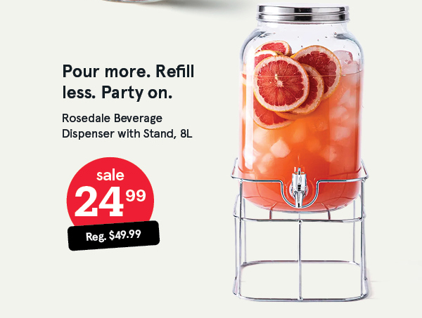 Rosedale Beverage Dispenser