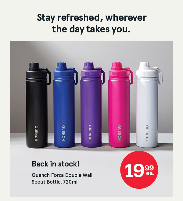 Quench Forza Water Bottles