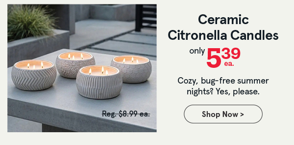 Citronella Candles