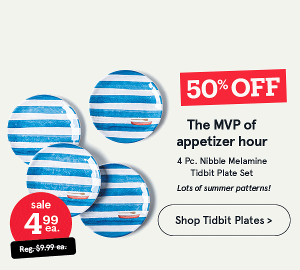 Nibble Tidbit Plates