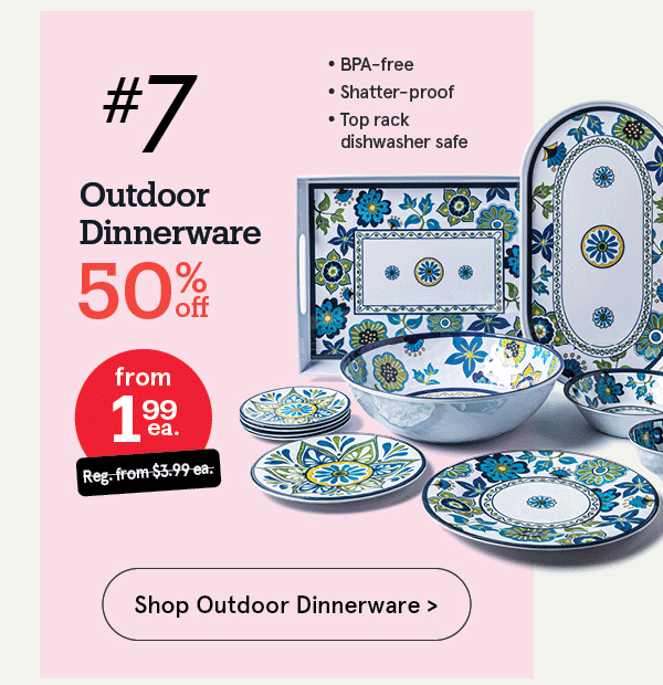Outdoor Dinnerware