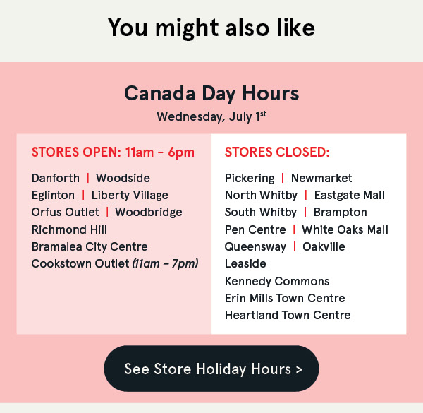 Holiday Hours