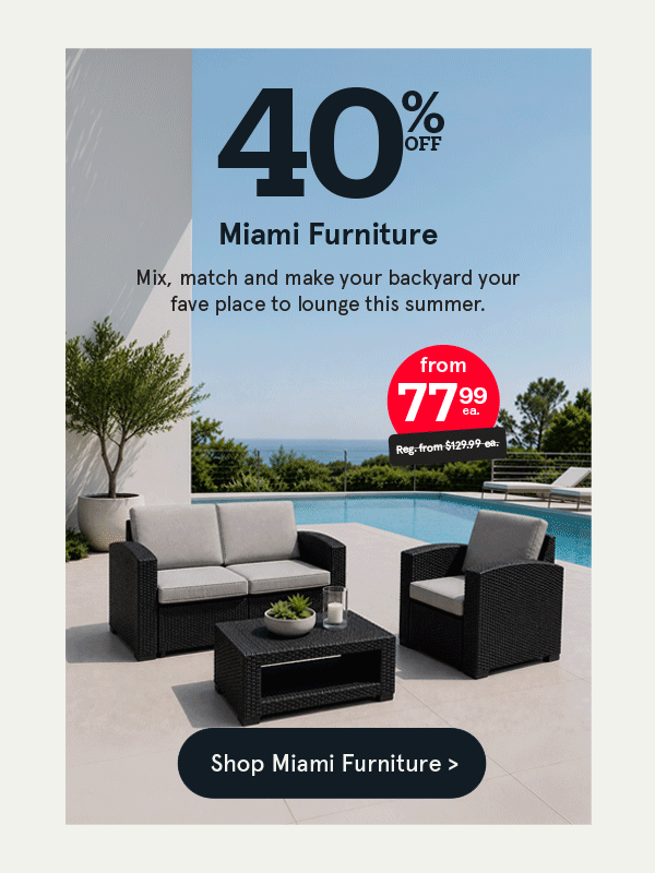 Miami 40% Off