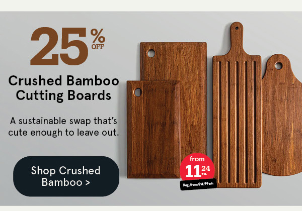 Crushed Bamboo Cutting Boards