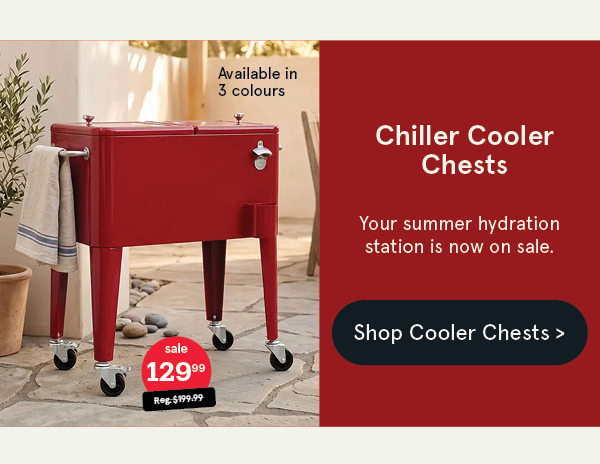 Chiller Cooler Chest On Wheels