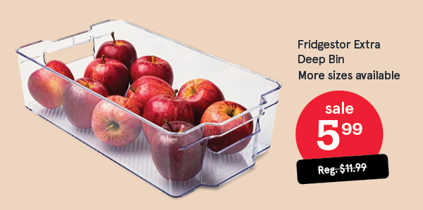 Fridge Stor 'Small' Extra Deep Bin