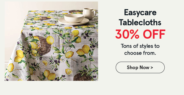 Easycare Tablecloths