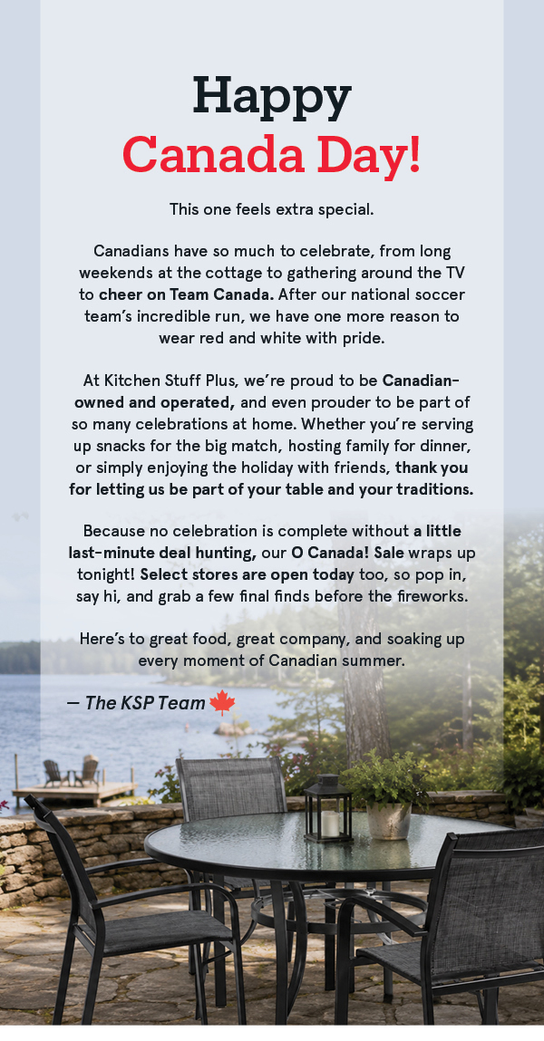 Happy Canada Day