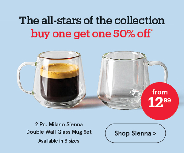 Milano Sienna Espresso Glass, 80ml - Set/2