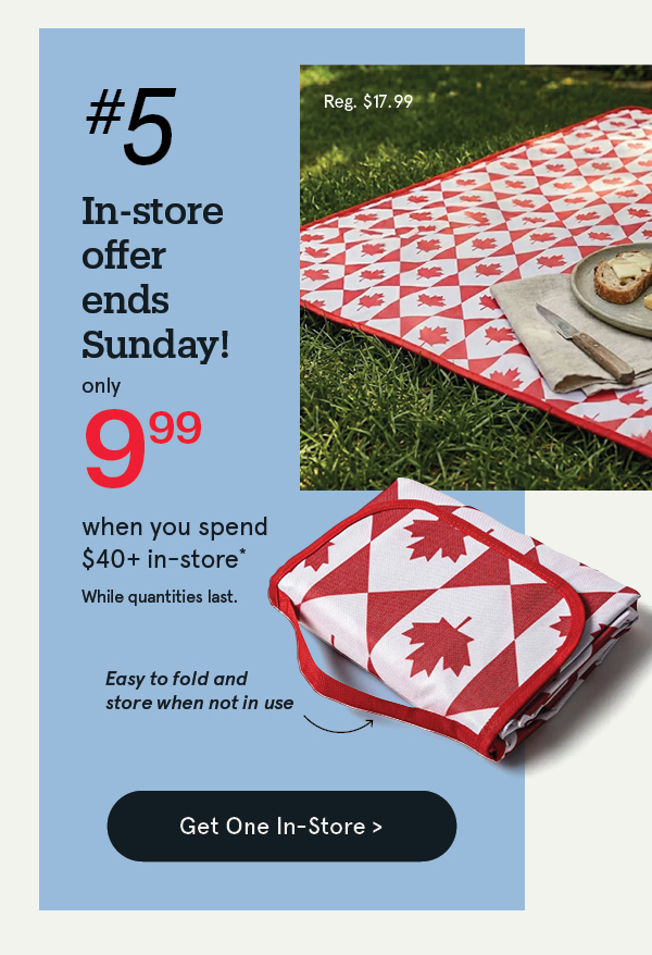 In-store offer
