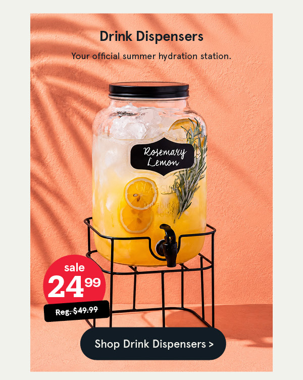 Beverage Dispensers & Party Tubs